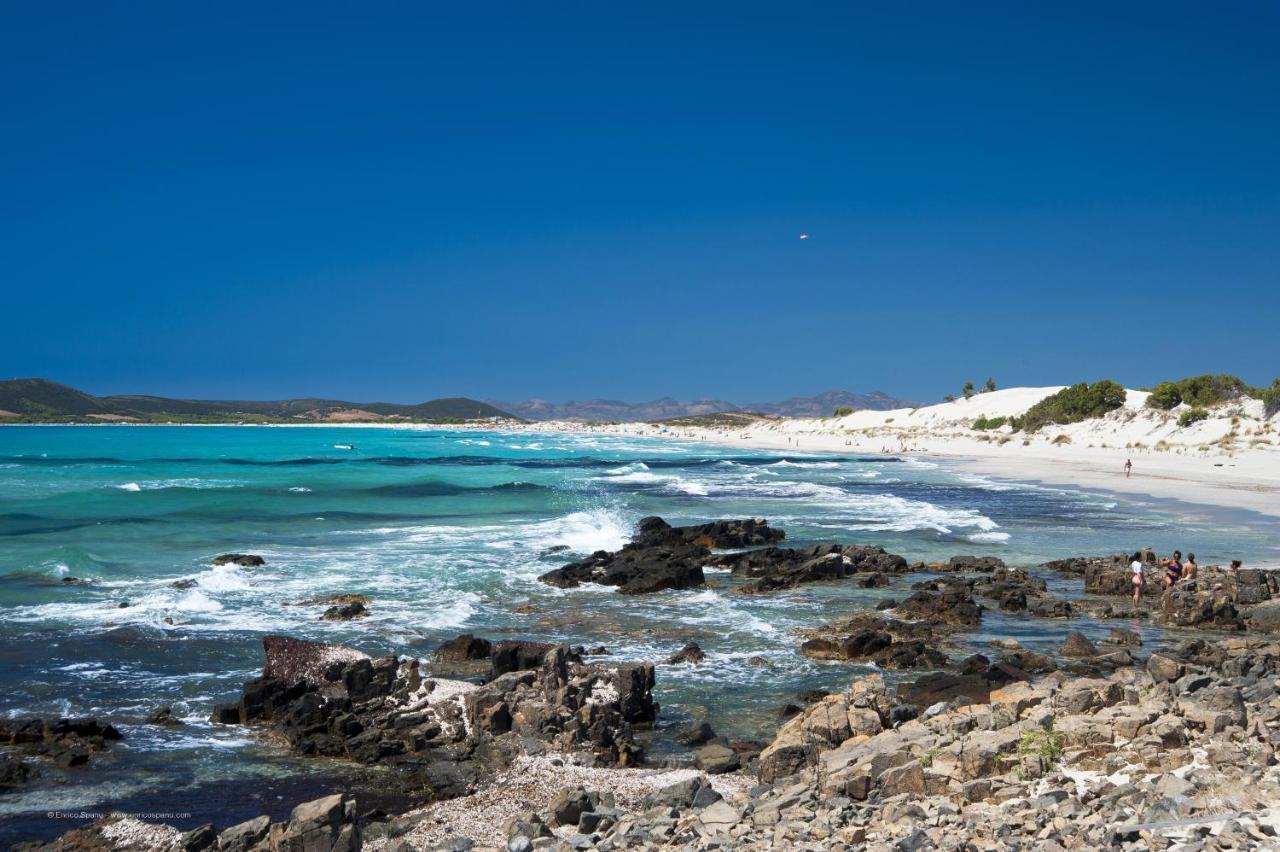 Villa Aquamarina Pavoncella Rossa Porto Pino Bagian luar foto