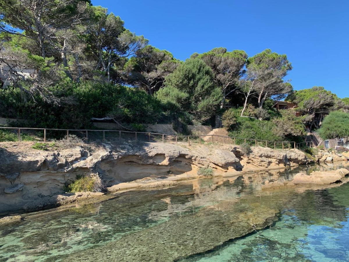 Villa Aquamarina Pavoncella Rossa Porto Pino Bagian luar foto