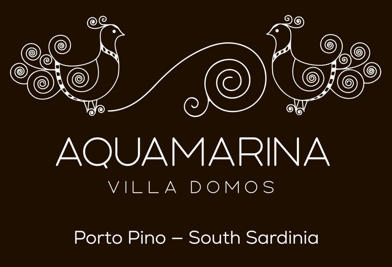 Villa Aquamarina Pavoncella Rossa Porto Pino Bagian luar foto